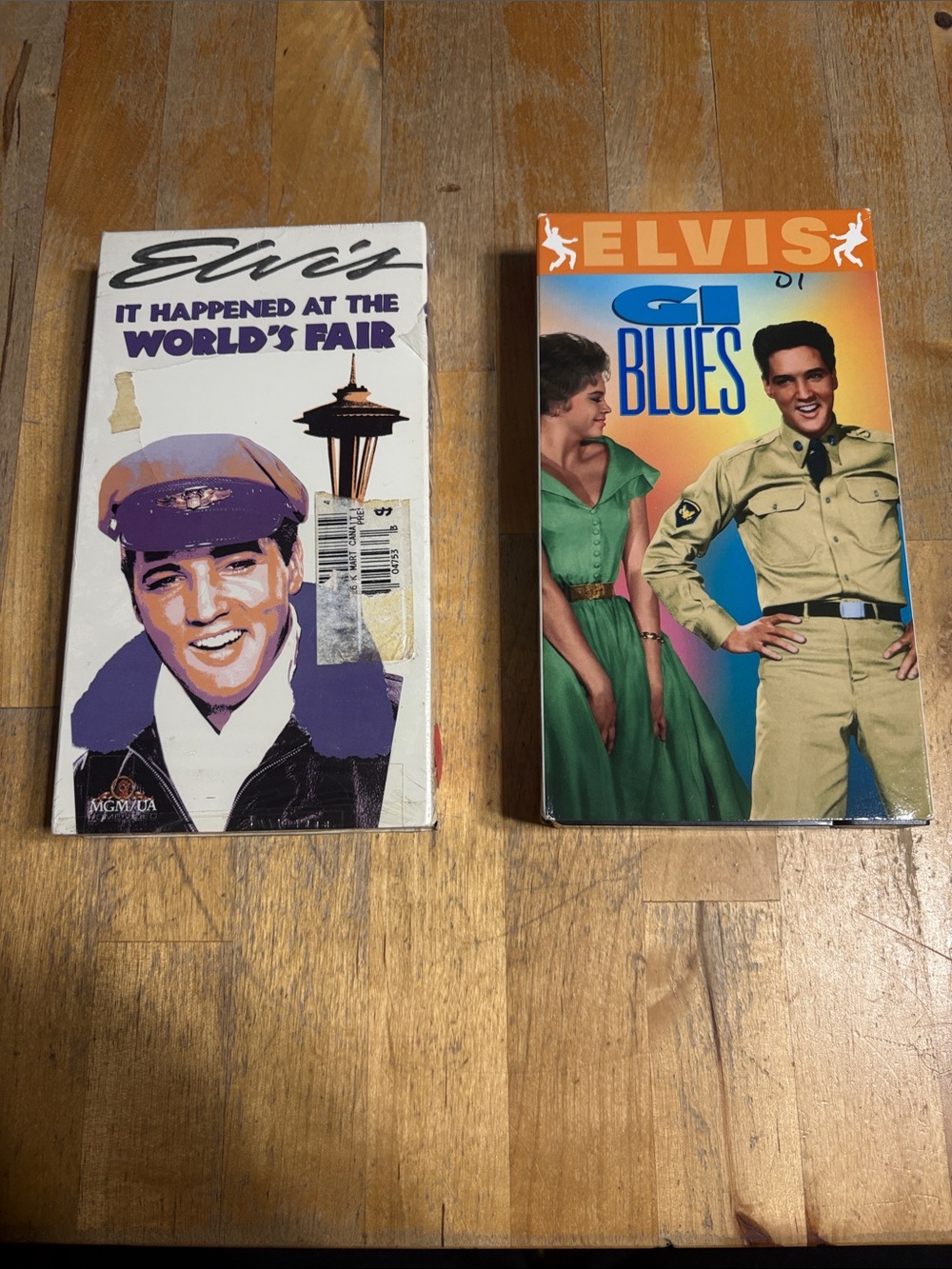 Elvis VHS movies